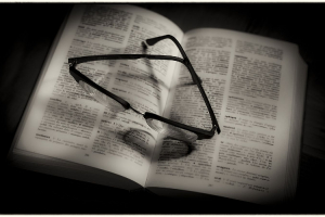 Une page de lecture