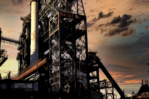 Crépuscule sur friche industrielle 4