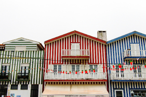 Maisons rayées de Costa Nova 3