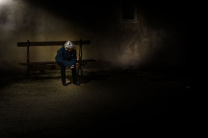seule dans la nuit
