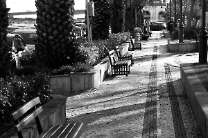 Jardin pavé