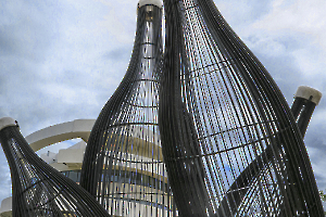 Sculpture verc cité des climats de Bourgogne