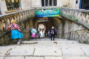 Rocamadour descente escaliers