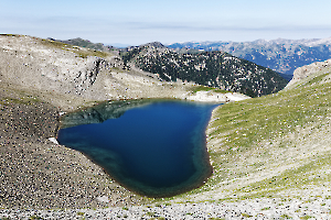 w lac de la petite Cayolle