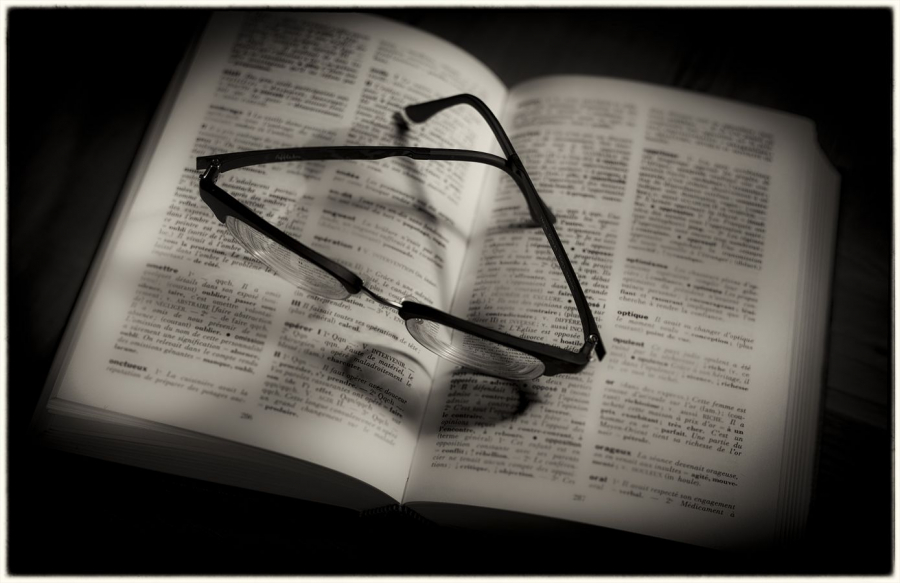 Une page de lecture