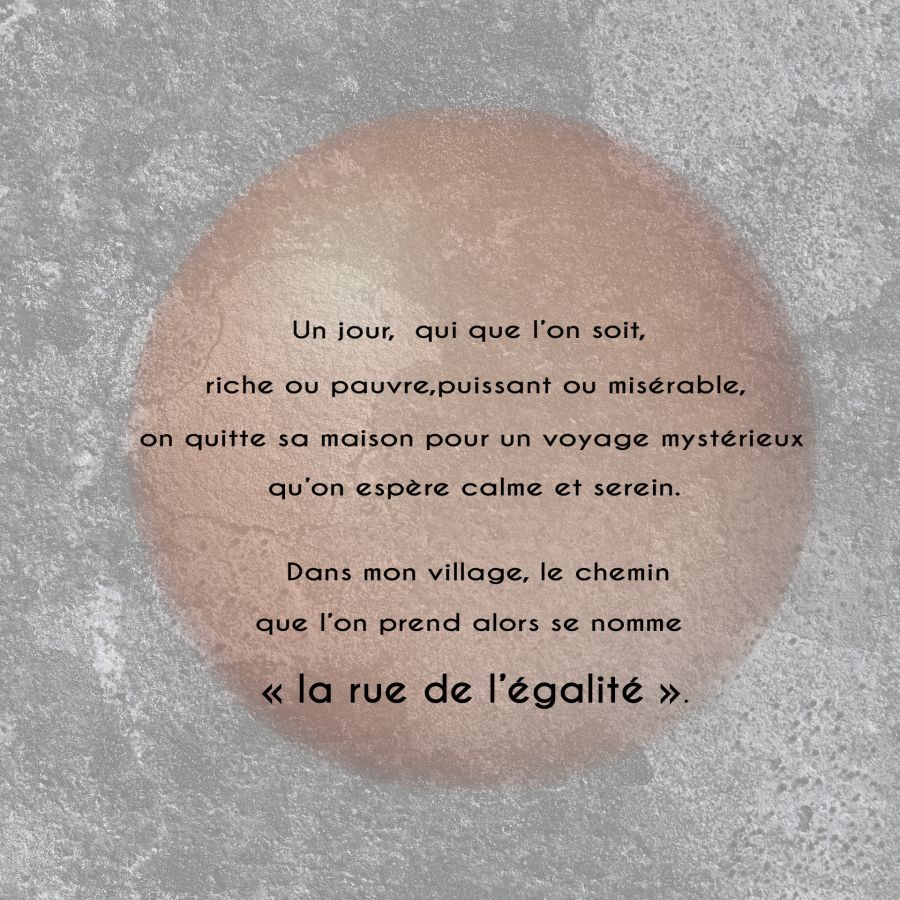 La rue de l'égalité 12