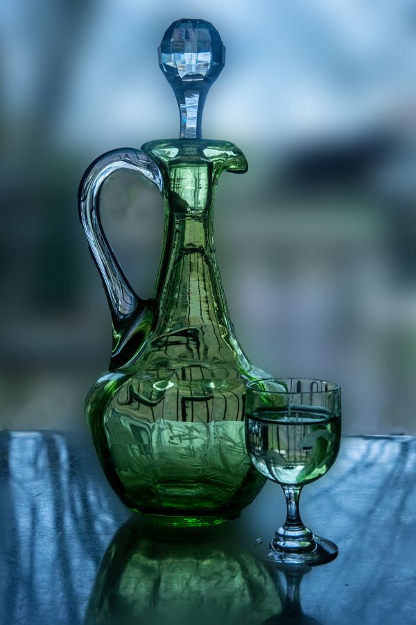 Carafe verte