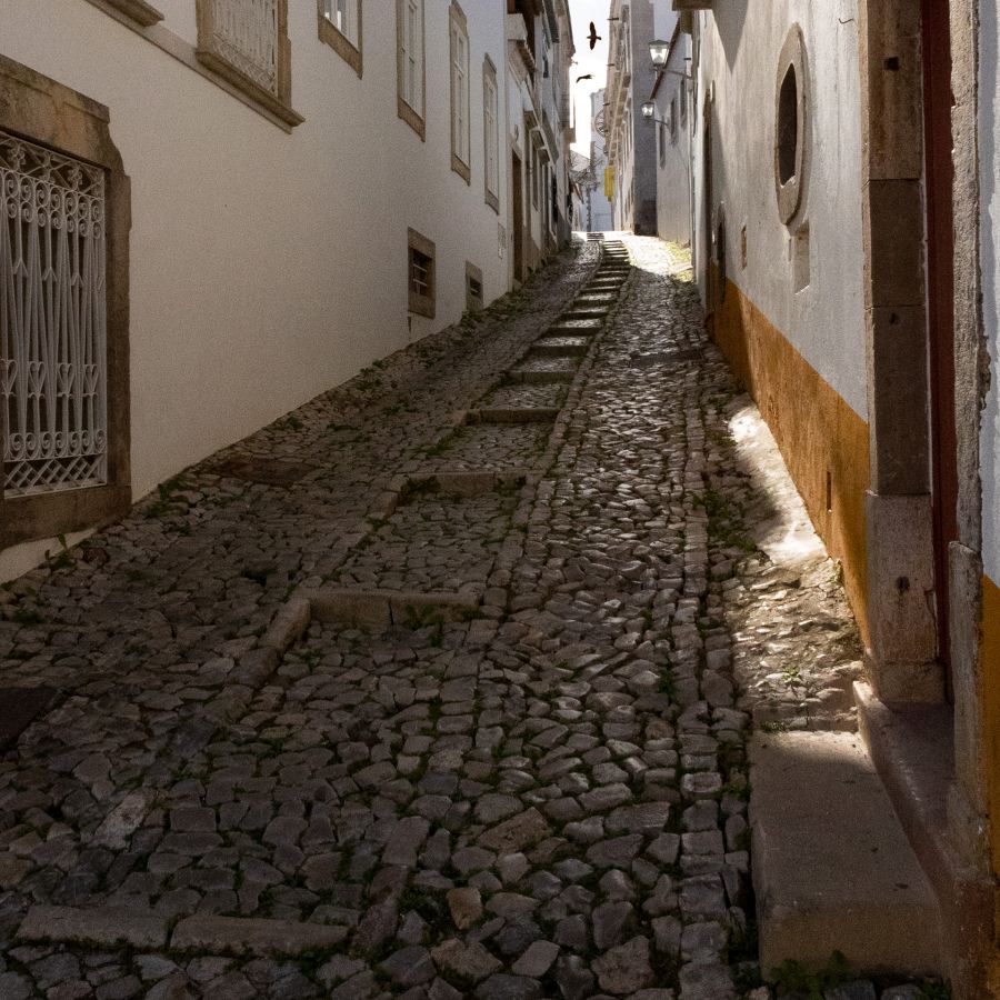 Montée pavée