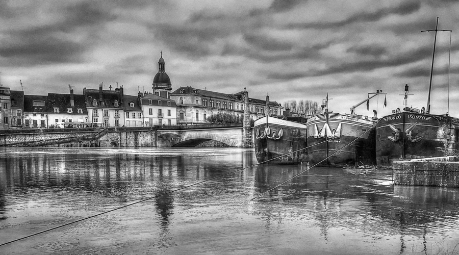 Saône en crue LAMBOEUF Bernard