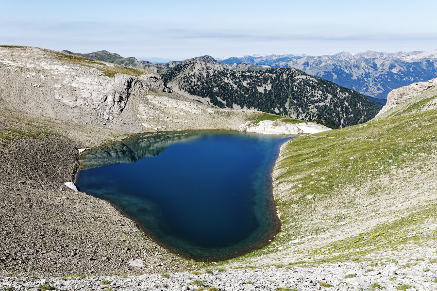 w lac de la petite Cayolle